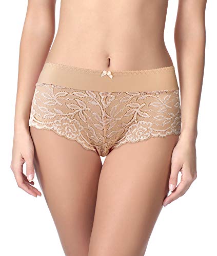 Merry Style Braga Slip Lencer�a Ropa Interior Mujer MS10-205 (Beige, L)
