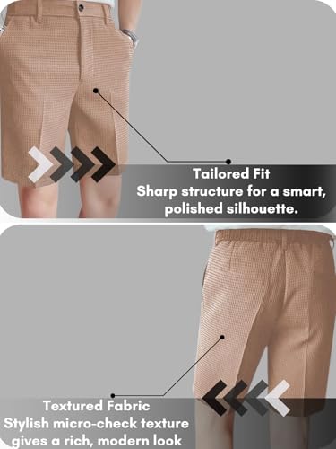 Image of GRECIILOOKS Casual Men Shorts | Rich Regular Fit Solid Short with Side Pockets | Relaxed Fit Half Pants | Mid Rise Waist (Available in Plus Size)