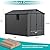 Greesum 6x10FT Plastic Storage Shed with Floor, Resin Outdoor Storaged Sheds with Lockable Double Door, Window and Vents, All-Weather Tool Sheds for Garden, Backyard, Patio, Dark Gray