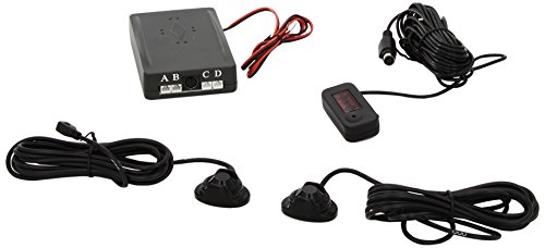 Bottari 30270 Presa Kit Sensore Di Parcheggio Per Auto Universale, 12V, Nero