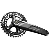 Bielas Deore M5100 SHIMANO Deore FC-M5100-B2 - Bielas (175 mm, 11 velocidades, 36/26 t, color negro