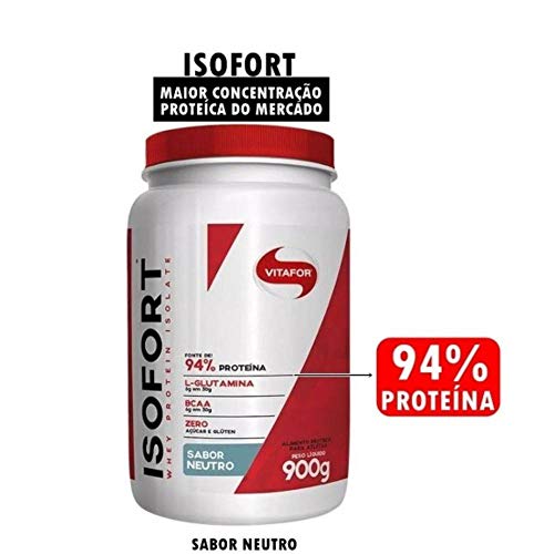 Combo Isofort 900g (Baunilha) + Glutamax 400g Vitafor