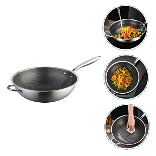 Wok de Acero Inoxidable Zerodeko con Diseño Antiadherente miniatura 7