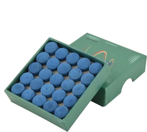 Image of Leosportz Pool Ball Tip (50 pc) - Cue Replcement Kit 9 mm | Pool Stick Tips with Cue Tip Rubber Protector Cover for Pool Cues and Snooker (50 Pc Cue Tip)