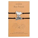 【Bester Freund für immer】Tragen Sie dieses Schmetterlingsarmband als Erinnerung an jemanden, den Sie lieben, ist Ihr Schutzengel, geben Sie dieses Armband zu Ihrem besten Freund zeigt, dass Sie immer für sie sorgen werden.