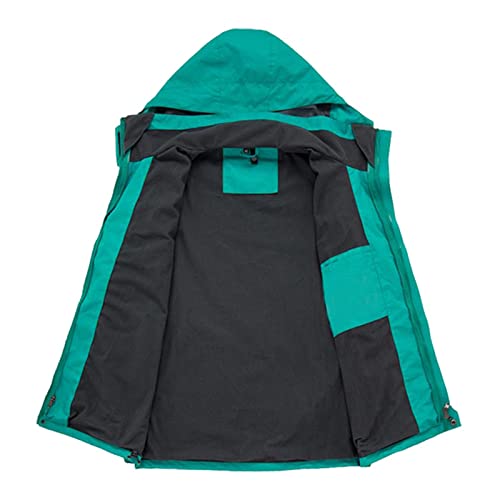 Jaquetas De Esqui Para Homens, Revestimento De Parka De Velo Espesso, Winter Warm Windproof Capa De
