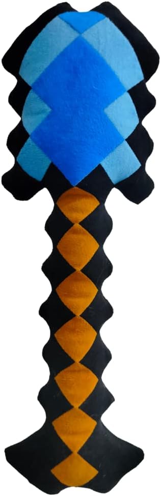 TechMax Solution TECHMAX Shovel - Fully Made in India -Plush Soft Shovel Toy (36 CM, Black - Shovel)