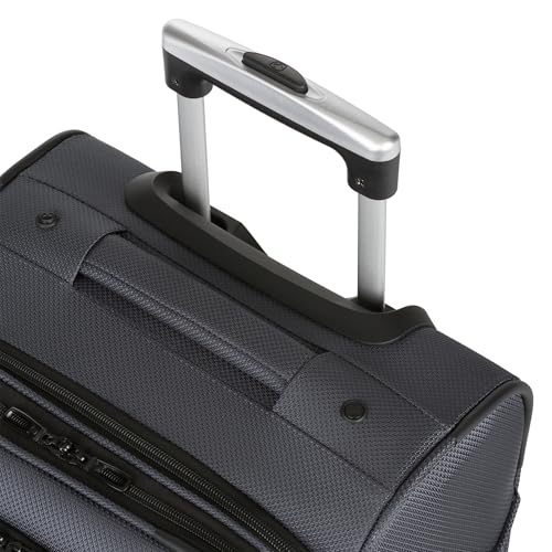 Image of SwissGear Sion Softside Expandable, Dark Grey, 2-Piece Set (21 /29), Sion Softside Expandable Luggage