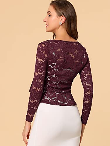 Image of Allegra K Bolero Shrug for Women's Lace Cardigan Tie Front Crop Ruffled Formal Dressy Wedding Shrugs