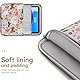 Dadanism 9-11 Zoll Tablet Sleeve Tasche für iPad Pro 11, iPad Air 11, iPad (A16) 11, iPad 10. Gen 10,9, iPad 9/8/7. Gen 10,2, iPad Air 5/4 10,9,Galaxy Tab A9+ 11/S9 FE,Tab M11 11,Glücklich Hund