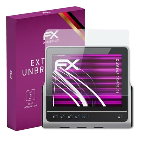 FX Protector Pantalla Vidrio para ads-tec VMT9012 lámina 9H