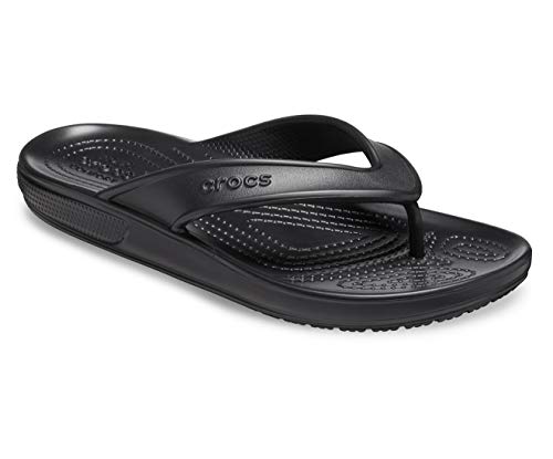 Image of Crocs Unisex Adult Classic Flip 206119-001 Black M7W9
