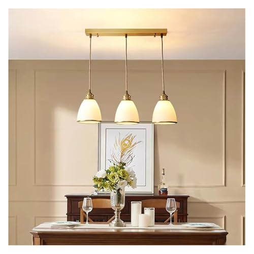 Lampe suspendue rétro chaude LED contre la lumière agressive de l'étude
