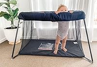 Roger Armstrong Travel Cot, Grey