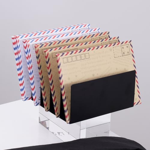 Support de documents de bureau vertical trieur de fichiers et revues - 7