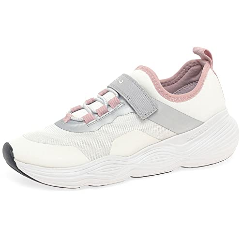 Geox Bubblex A les baskets blanches et argent taille 32 parfaites pour la rentrée