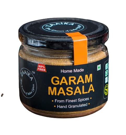 ZAAIKA Strong Garam Masala, 100% Pure Spice Mix | Jain Masala No Garlic Or Onion | No Added Flavors Or Preservative | Exotic Indian Masala Spices | 180 G (B07XL8183N) Amazon Price History, Amazon Price Tracker