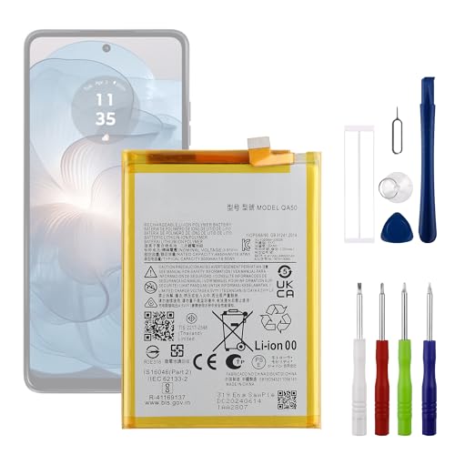 LNANMUXI QA50 3.85V 2900mAh Battery, Compatible with LG G7 ThinQ G710 Q7 G7 Plus ThinQ G710EM G710N,Comes with a Battery Installation Tool