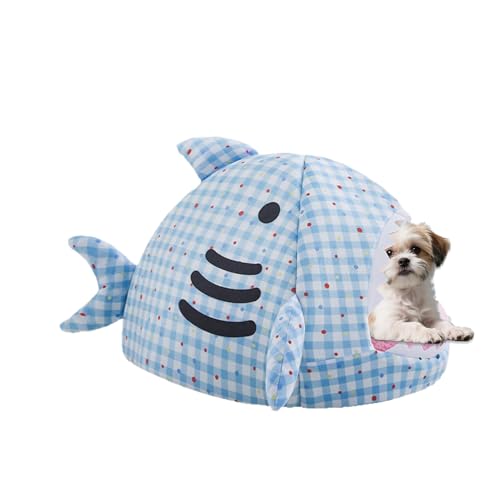 Panier chauffant pour chat couchage requin haute qualité isolant - 2