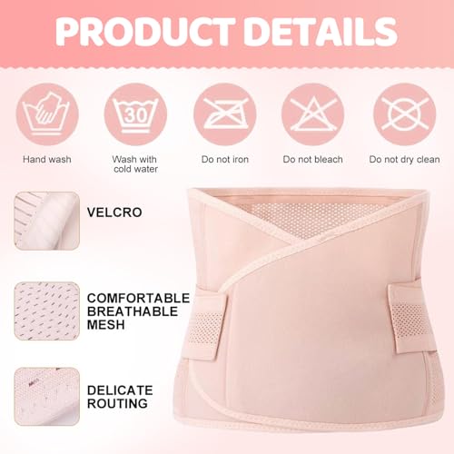 Soutien du ventre post-partum : ceinture abdominale ajustable pour césarienne