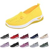 Transpirables: Estas zapatillas para correr para mujer cuentan con una parte superior de malla suave combinada con la exclusiva tecnología transpirable de riou para una experiencia de pie cómoda y seca.