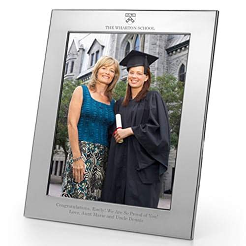 M. LA HART Wharton Polished Pewter 8x10 Picture Frame