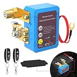 Remote Disconnect Switch 12V 240A Kill Switch Automatic Power Shut Off Switch Compatible with Car Auto ATV