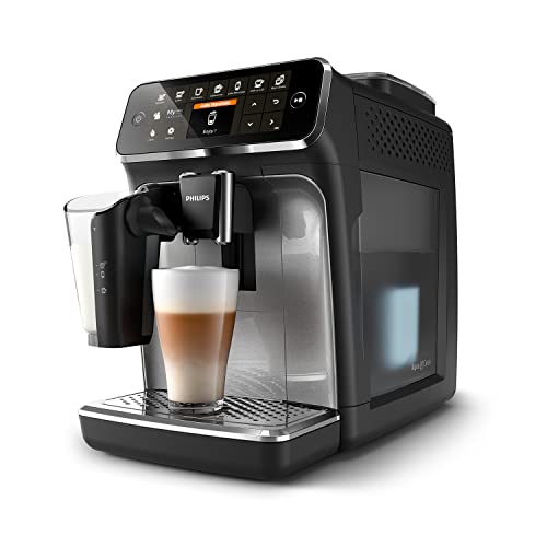 Philips-4300-Series-Bean-to-Cup-Espresso-Machine-LatteGo-Milk-Frother-8-Coffee-Variaties-Intuitive-Display-Black-EP434670