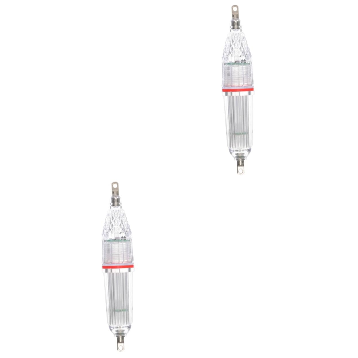 Sosoport 2pcs Underwater Fishing Light Led Fish Attracting Lamp for Night Fishing Energy-efficient Brightness