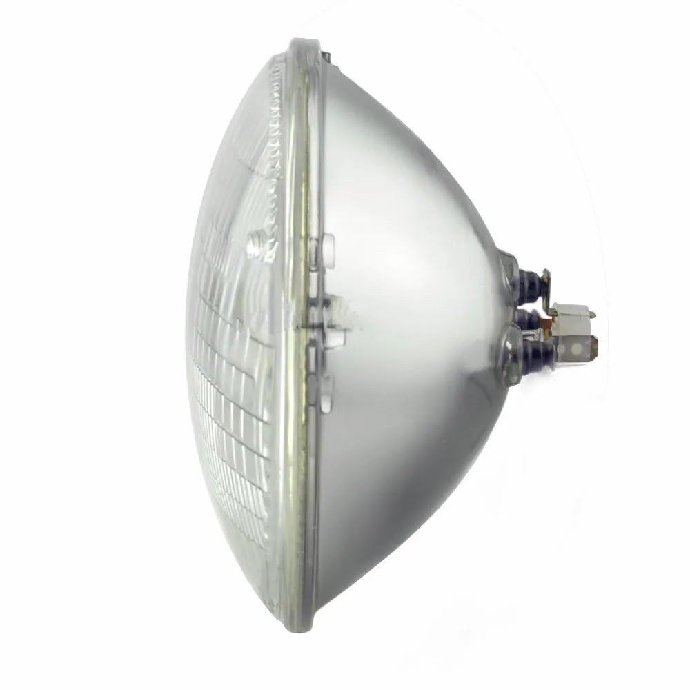 Reflektory motocyklowe Pasuje do Harley Dyna Sportster 4.5 "5.75" 7 "okrągły halogenowy uszczelniony reflektor żarówka reflektora 12V Hi martwa wiązka Motocykl Head Light(4.5 inch Clear)