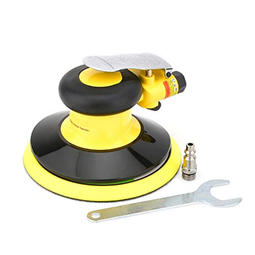 Professional Air Random Orbital Palm Sander, Dual Action Pneumatic
