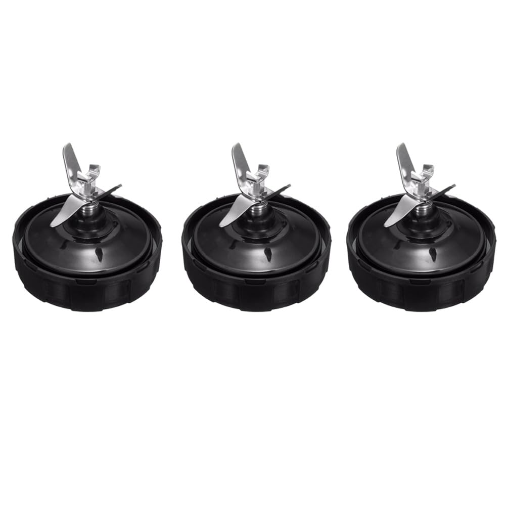 Hndhbfgrt 3X 7 Fins Blender Blade Part Juicer Case Mixer Assembly Replacement for Pro Auto-IQ Juicer Knife Holder