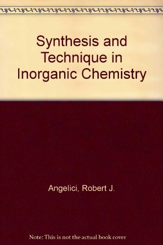 Amazon.com: Synthesis and Technique in Inorganic Chemistry ...