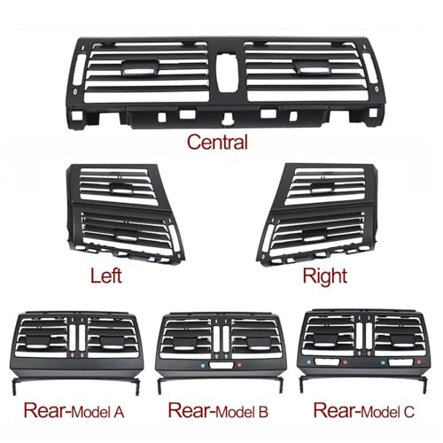 Rejilla de ventilación delantera para BMW X5 X6 E70 E71 de 2007 a 2014 3