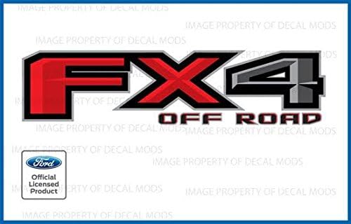 Miniatura 2 de Decal Mods Calcomanías Dually FX4 Off Road para Ford F350 F450 DUALLY SOLAMENTE – DF (2017-2020) lado de la cama (juego de 2) con licencia oficial |