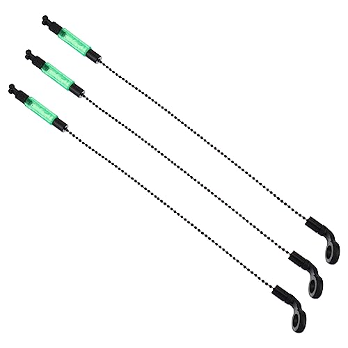 FOYTOKI 3pcs Fishing Alarm Components Iron Material Bite Indicator Spinners for Carp Fishing