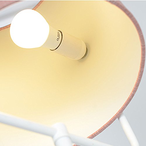 Lampe de plancher moderne avec télécommande et interrupteur au pied pour salon - 6