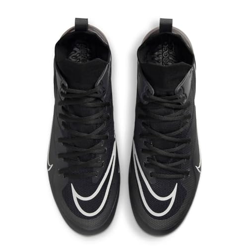 Nike Nike Alpha Huarache 8 Elite CW4440-011 Black-Grey Men's Lacrosse Cleats 16 US