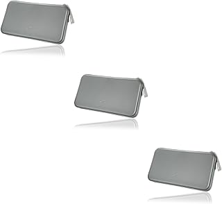 USHOBE 3 Pçs 80 Disco Caso De Armazenamento De Plástico Organizador Bin Caso De Armazenamento De Plástico Dvd CD Caso