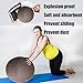 AOLIAZMAX Yoga Ball Cover - Pilates Exercise Yoga Ball Cover, Anti Scratch Exercise Ball Cover with Handle for 55/65/75cm Birthing Ball, Stability Ball, Balance Ball (Without Ball)