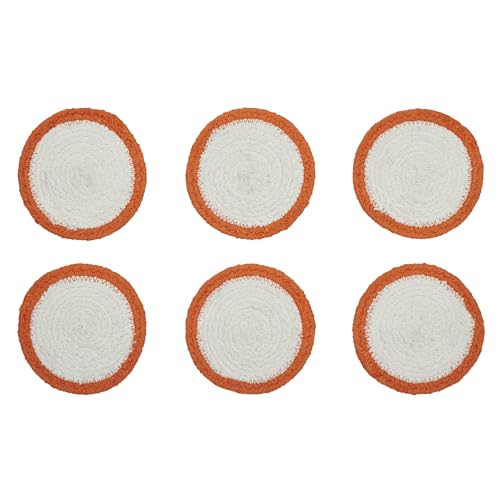 VHC-Brands-Country-Halloween-Stencil-Braided-Cotton-Coaster-Set-of-6-Decorative-Fall-Coasters-Table-Decor-for-Fall-Thanksgiving-and-Halloween VHC Brands Country Halloween Stencil Braided Cotton Coaster Set of 6 Decorative Fall Coasters Table Decor for Fall Thanksgiving and Halloween