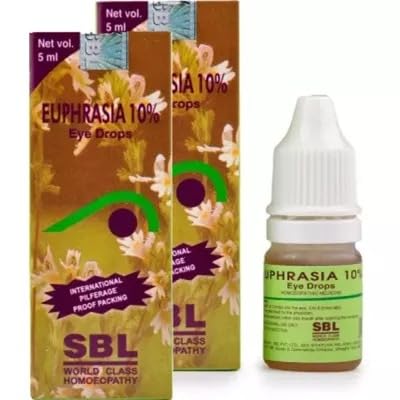 Euphrasia(10%) Eye Drops (5ml, Pack of 2) || SBL Homeopathy
