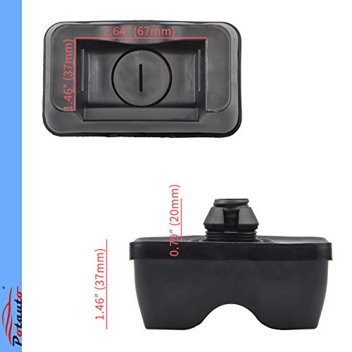 Image of Potauto Upgraded 2039970186 Car Jack Lift Pad Puck Support Compatible with Mercedes-Benz C230 C240 C280 C32 AMG C320 C350 C55 AMG CLK320 CLK350 CLK500 CLK55 AMG CLK550 CLK63 AMG CLS500 CLS55 AMG CL