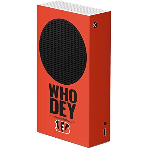 Skinit Decal Gaming Skin Compatible with Xbox Series S Console - Officially Licensed NFL Cincinnati Bengals Team Motto Design