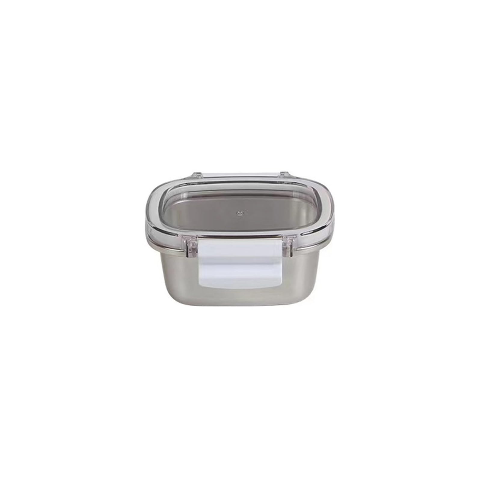 Piceioep Leak Proof Rectangular Lunch Holder with Lid Stainless Steel Container for Offices Lunches Stackable Food Storage Bowl Stackable Food Storage Bowl