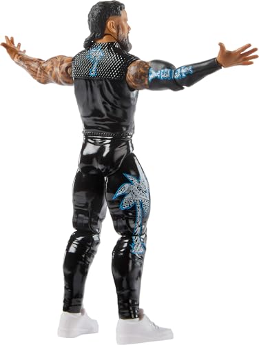 Mattel WWE Jey USO Action Figure, Main Event Series #157, 6-inch Collectible Superstar with 14 Articulation Points & Life-Like Look - image 3