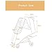 Stroller Rain Cover & Mosquito Net,Weather Shield Accessories - Protect from Rain Wind Snow Dust Insects Water Proof Ventilate Clear-Breathable Bug Shield for Baby Stroller by Vanshchan1