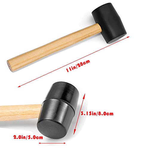 Mggi Coconut Opener Stainless Steel Set Of 3,Young & Mature Coconuts Opening Tool Kit For Meat Removal With Hammer & Stainless Steel Scraper, Coconut Shell Breaker Machine - For Fresh Coconuts Water #TOP4