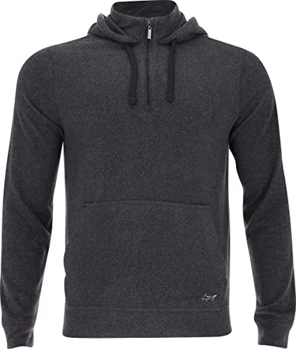 Greg Norman Men's Lab 1/4 Zip Golf Hoodie Black 2Xl