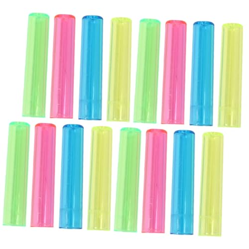 DOITOOL Protectores de Punta de Lápiz Plástico 200 Unidades Tapas Transparentes Antideslizantes Fundas para Lápices para Escuela Oficina y Dibujo